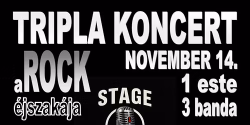 A ROCK \u00c9JSZAK\u00c1J: F\u0150NIX ROCK BAND - HOBO BILL BAND - MB ROCK BAND