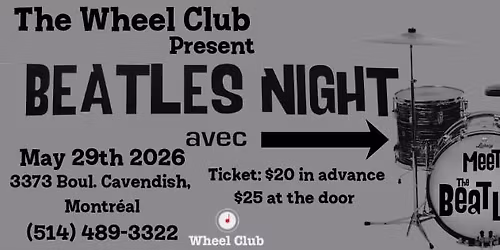 Meet the Beatles Tribute Band at The Wheel Club