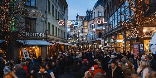 Julskyltning i Helsingborg city