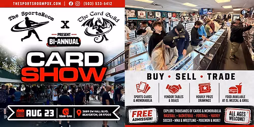 The SportsRoom & The Card Guild Bi-Annual Outdoor Trading Card Show