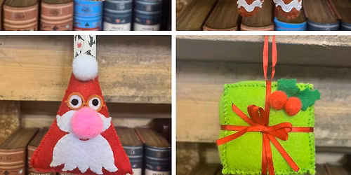 Hand Stitched Christmas Decorations Workshop