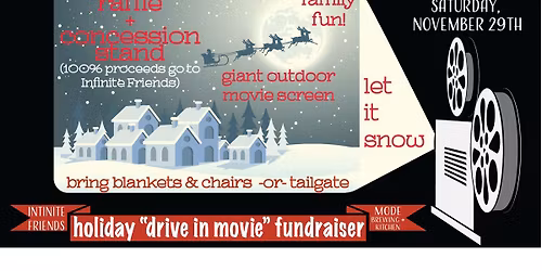 Holday "Drive in Movie" Fundraiser
