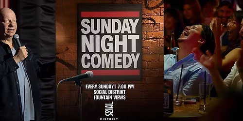 Sunday Night Comedy at Social Distrikt | May 31