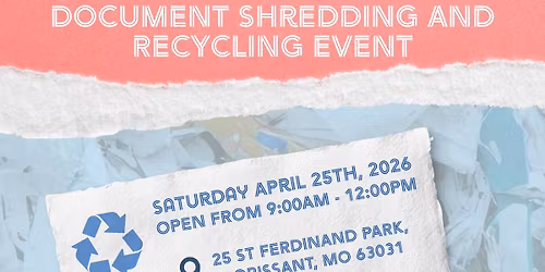 DOCUMENT SHREDDING & RECYCLING EVENT