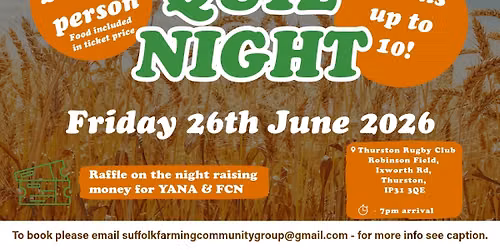 Quiz Night Fundraiser \ud83d\udd8a\ufe0f 
