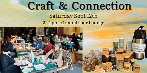 Craft & Connection -with Renew Collective at Groundfloor Oakland