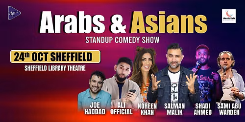 Arabs & Asians Stand-up Comedy Show Sheffield