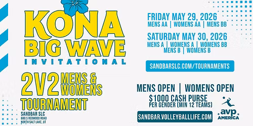 2v2 Men's\/Women's Big Wave Invitational 
