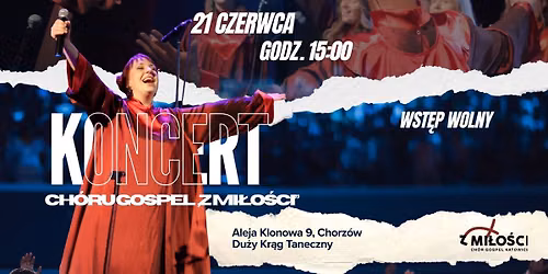 KONCERT CH\u00d3RU GOSPEL "Z MI\u0141O\u015aCI"\u2764\ufe0f