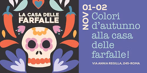 D\u00eca de los Muertos con le farfalle