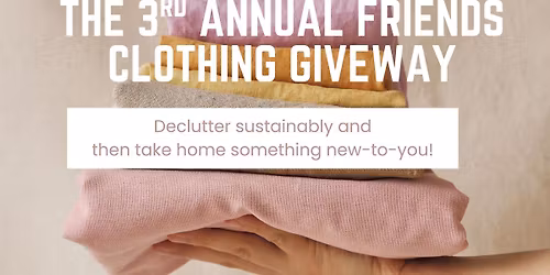 Friends Clothing Giveaway 