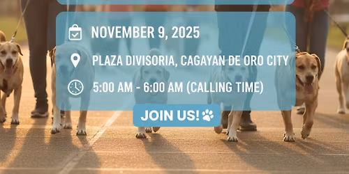 CDO Paw Pack Dog Walk 