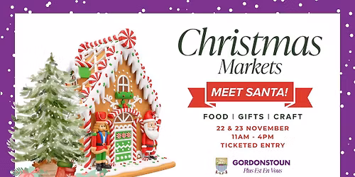 Christmas Markets - Local Crafts, Warming Drinks & SANTA!