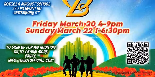 GWCT Wizard of OZ Auditions