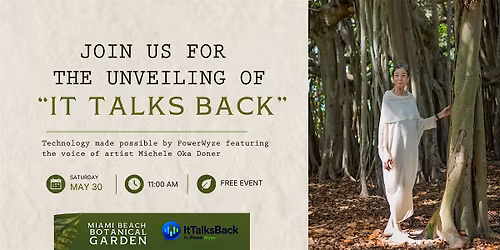 "It Talks Back" Unveiling