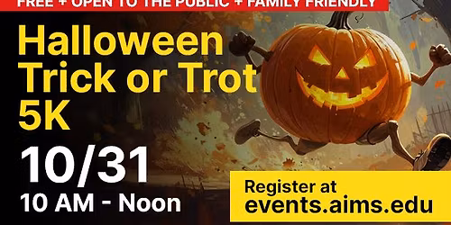 Halloween Trick or Trot 5K
