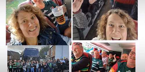 Coach to Leicester Tigers vs Sale