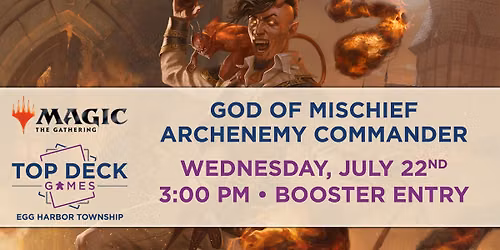 MTG: God of Mischief Archenemy Commander