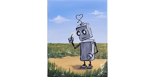 Curious Little Robot - Paint and Sip in Denver | Classpop!\u2122