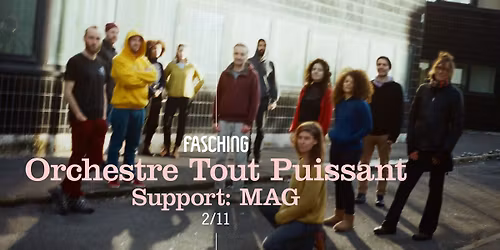 Orchestre Tout Puissant Marcel Duchamp \/\/ support: MAG | Fasching, Stockholm