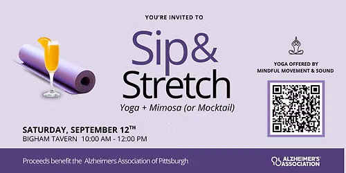 Sip & Stretch - Yoga + Drinks at Bigham Tavern