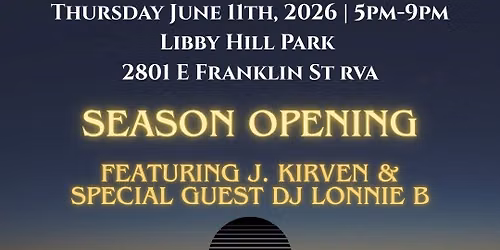 Vibes At Sunset w\/ Special Guest DJ Lonnie B