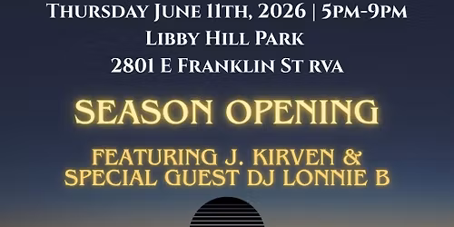 Vibes At Sunset w\/ Special Guest DJ Lonnie B