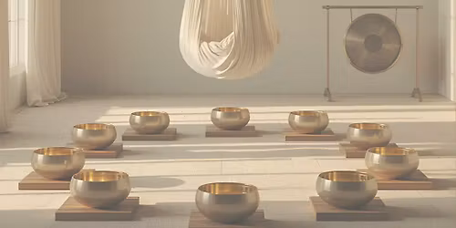 Aerial Yoga floating Sound Bath