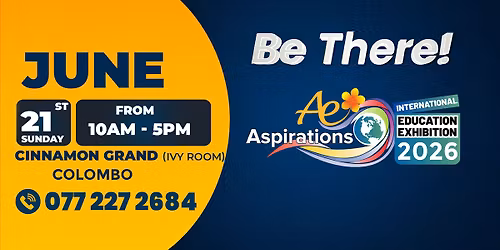Aspirations International Education Exhibition 2026 