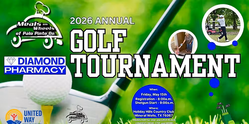 Meals on Wheels of Palo Pinto County 2026 Annual Golf Tournament