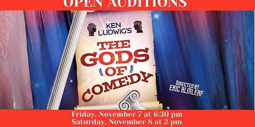 Open Audiutions - The Gods of Comedy