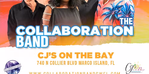 CJ's On The Bay Sunset Thursdays Over Smokehouse Bay with The Collaboration Band !!!!