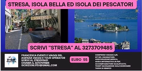 GITA A STRESA ED ALLE ISOLE BORROMEE