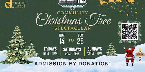 Elgin County Railway Museum's Community Christmas Tree Spectacular