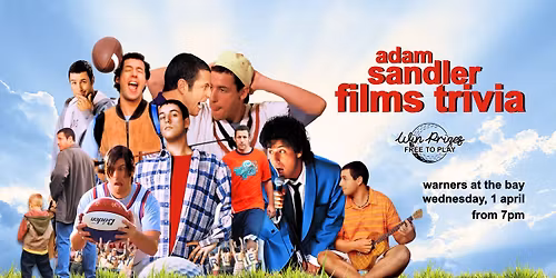 Adam Sandler Films Trivia - Warners at the Bay