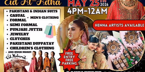 Pleasanton Eid-Ul-Adha Chaand Raat