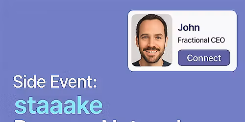 Side Event: Reverse Network Opening Power Walk at Las Vegas Tech Conference