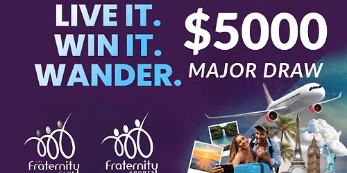 WIN & WANDER \u2013 MAJOR $5000 DRAW