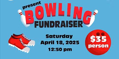 Bowling Fundraiser - Apr 18, 2026