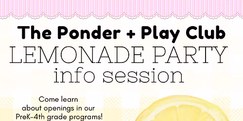 New Homeschool Group: Info Session