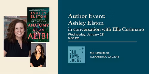 Author Event: Ashley Elston in conversation with Elle Cosimano