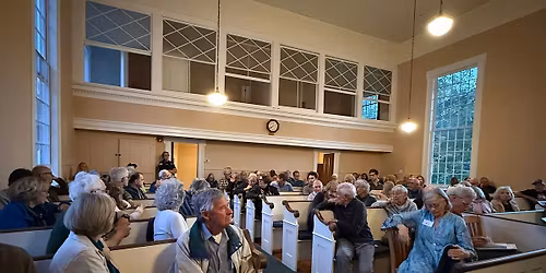 Paul Krugman at Monterey Meeting House