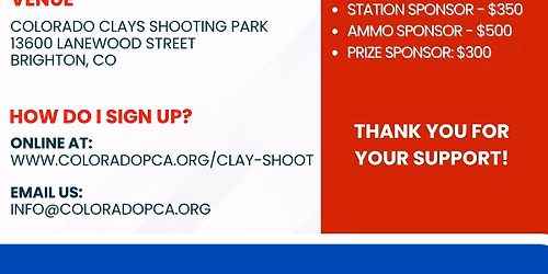 2026 Clay Shoot