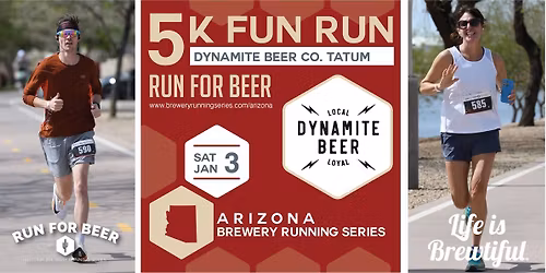 Beer Run - Dynamite Beer Co. Tatum