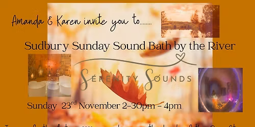 Sudbury Sundays by the River Stour