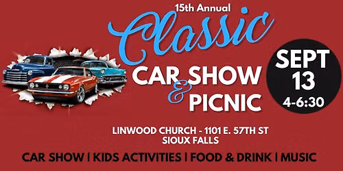15th Annual Classic Car Show & Picnic