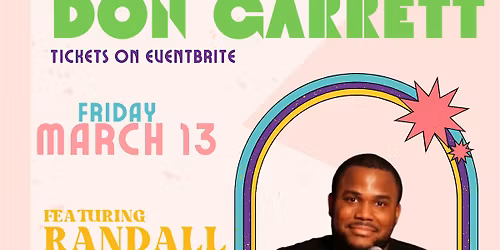 Stu's Stand-Up Showcase Ft. Don Garrett