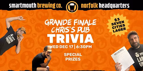 Grande Finale Chris's Pub Trivia