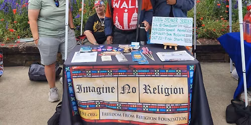 Ozarks Chapter of FFRF Tabling @ Fayetteville Farmers Market