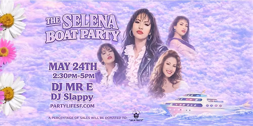 THE SELENA. BOAT PARTY